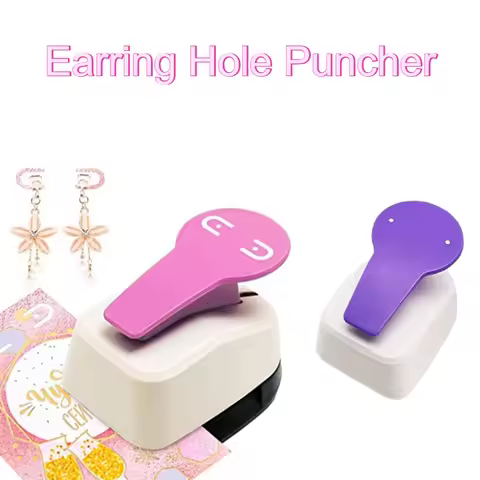 diy Earring Hole Puncher Earring Card Hole Punch Scrapbooking Paper Punch Earring Card Punch Hole Pu