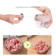 500ml Manual Blender Manual Chopper Kitchen Tool Manual Chopper Food Manual Chopper Garlic Onion Sli