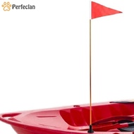 [Perfeclan] Kayak Aluminum Alloy Flagpole Warning Flag for Dinghy Boat Kayak