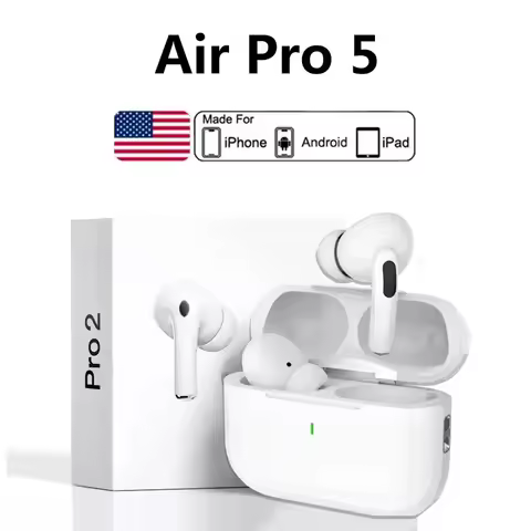 For Original AirPods Pro5 pro 5C-type Wireless Headphone Bluetooth Earphone e In Ear Tws GamingSport