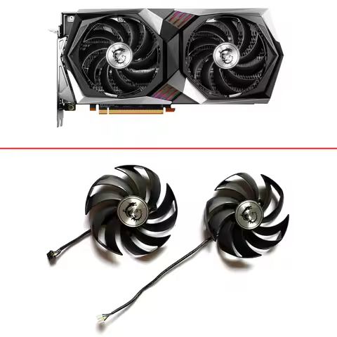Cooling Fan 95mm 4pin PLD10010S12HH RTX3060TI 3060 GPU FAN For MSI GeForce RTX3060 TI 3060 GAMING X 