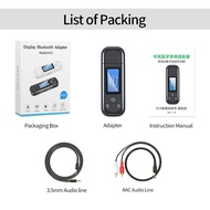 เครื่องเล่น MP3 บลูทูธ เครื่องเล่น MP3 อะแดปเตอร์บลูทูธ USB ในรถยนต์