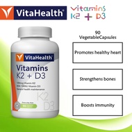 VitaHealth Vitamins K2 + D3 90's