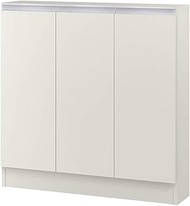 IWATSUKI MIO-9064SWH Storage Shelf with Door to Order Made in 1cm Units Within Width 45-120cm White 
