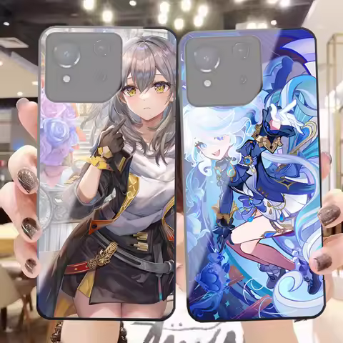 9H Tempered Glass Case For Asus ROG 8 Glass Hard Back Cover For Asus ROG Phone 8 Pro Shell For ROG8 