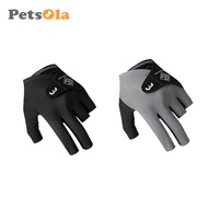 [PETSOLA] Left Hand Pool Glove, Snooker Cue Sports Gloves, Three Finger Billiard Accessories, Portab