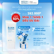 Kem chống nắng MOCHA Derma UV Block Sunscreen SPF50+ PA+++ Nâng Tone Phục Hồi 50g