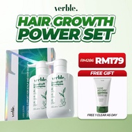 [COMBO SALE] Verble Hair Growth Power Set 2 Hair Growth Serum + Dandruff Shampoo