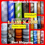 Tikar Getah Quality,Buatan Thailand,Tebal 0.40mm,1.83M X 10M,Album 2