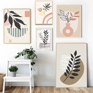Abstract Branch Plants Movie Sticky Posters Retro Kraft Paper Sticker DIY Room Bar Cafe Aesthetic Ar