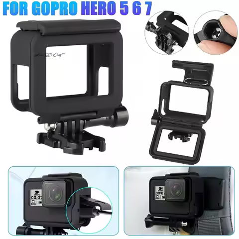 Protective Frame Case for GoPro Hero 7 6 5 Black Action Camera Border Cover Camcorder Housing Mount 
