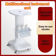 Salon Beauty Instrument Trolley – Mobile Cart with Shelf for Aqua Peel Machine Skincare Devices, Sma