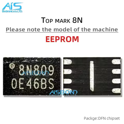 2Pcs Mark 8N 3CD EEPROM ROM Chip For iPad10 iPad Pro 11 12.9 M4 AIR4 air5 2018 2020 2021 2024 U4070 