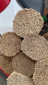 Ruji sangkar burung 2mm panjang 50cm isi 500batang bahan bambu semi kulitan