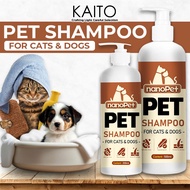 nanoPet Pet Shampoo Cat & Dog Bath Gel Shampoo Cat Shampoo 200ml/500ml Natural fragrance shampoo Kuc
