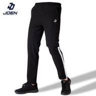 JDEN Half-striped Tracksuit Slim Fit (Unisex) - Seluar Tracksuit Panjang Berjalur Lelaki Perempuan U