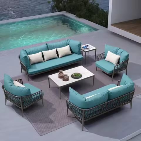 New Arrival Sofa Set Nordic Combination Sectional Couch Sofa Set European Love Seat Juego De Muebles