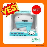 蠟筆小新 - 【2025聖誕禮物】小白圍巾夜燈 最新款拍拍小夜燈 第二代 (8809571200626)(平行進口)