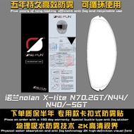 Anti Fog Insert for Nolan Xlite X803RS UCX802 X702 Motorcycle Helmet unti fog Compatible Quick Relea