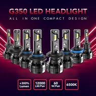 [Free Shipping] 2 PCS *1Year Warranty* H1 H3 H4 H7 H8/H11/H16 HB3 HB4 9005 9006 G350 Car LED/Univers