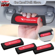 Daihatsu Car Roof Handle Glove Cover Leather Suede Anti Slip Soft Plush Door Roof Handle Cover Pad P