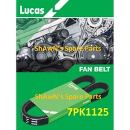 LUCAS Fan Belt 7PK1125 Nissan Almera N17 Product