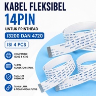 Printhead Cable 14pin I3200/4720 (1 Set of 4 Pcs) Premium Quality
