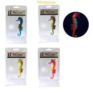 fol Lovely Glowing Sea Horse FishTank Decorations Suitable for Most of FishTank