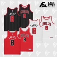 LAVINE 8 CHICAGO BULLS BASKETBALL JERSEY