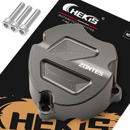 เหมาะสำหรับฝาครอบป้องกันปั๊มน้ำ มอเตอร์ไซค์ ZONTES 368G ฝาครอบตกแต่งหม้อน้ำ 368D/M/E/K อะไหล่อะลูมิเ