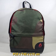 Nixon Platform 2 24L original japan back pack Canvas Backpack camouflage motif unisex