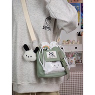 handbag women handbag women bonia tory burch bag Girl Harajuku Student Canvas Shoulder Pain Bag