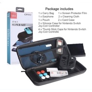 Oivo 13in1 Super Kit Nintendo Switch V1 V2 CFW Joycon Pro Controller Anti-Scratch Wallet Hard Soft S
