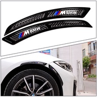 【Gail shop】 1Pair Universal Car Wheel Eyebrow Self Adhesive Fender Flare Protector Carbon Fiber Stic