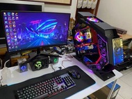 One set i7-11700 RGB gaming pc with water cooling