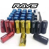Rays Nut, Rays Tyre Nut, Rays Racing Nut, Rays Steel Nut, Nut Besi, Tyre Nut Long, Tayar Nut Panjang