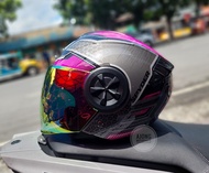 Spyder Reboot 2 G • Flash Pink Visor • Open Face Helmet • FREE Clear Lens