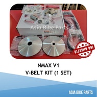 Yamaha Original NMAX V1 V-Belt Kit Belting Front Pulley Set Depan - 2DP-WE76E-00
