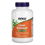 NOW Liver Refresh Liver Support Promotes Optimal Liver Health & Healthy Detoxification Processes Pre