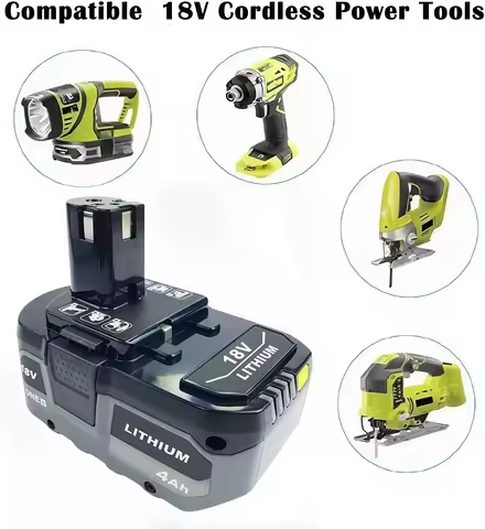 1Pack/2Pack The New RYOBI 18V Is Suitable For LiYouBi BPL1820 P108 P109 P106 RB18L50 RB18L40 Lithium