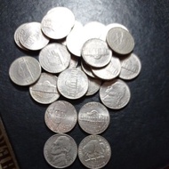 Uang Koin Kuno Asing 5 Cent Dollar Amerika Serikat Tahun Campur Kondisi Bagus Layak Koleksi