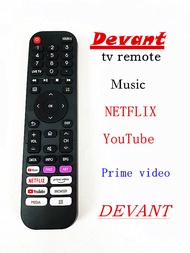 New devant remote control Use Original For DEVANT LCD LED TV Player Television Remote Control prime video About YouTube NETFLIX universal tv remote with music devant smart tv remote control