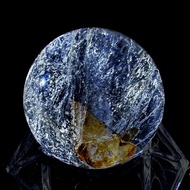 稀有 彩虹光 晶中晶 黃膠花 水膽路 水晶球 水晶中的 舍利子