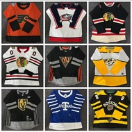 Retro Hockey Jersey Hockey Jersey Embroidered hiphop Jersey Rap Street Dance Loose Large Size Long S