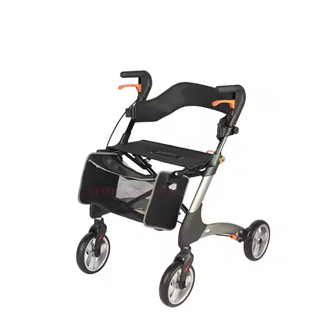 Hight Adjustable Folding Ultralight Disability Products for Walking Aluminum Handicap Walker to Walk
