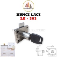Drawer Lock LE - 303 16mm Lenaga Huben Drawer Lock