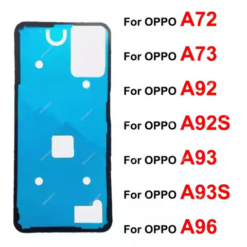 Back Battery Housing Cover Sticker For OPPO A72 A73 A92 A92S A93 A93S A96 Rear Battery Housing Adhes