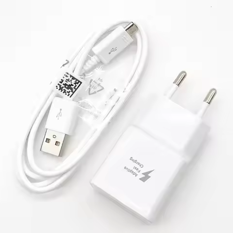 SAMSUNG 15W Quick Charging Charger 1M Micro USB Cable Wall Power Adapter For Galaxy S7 S6 Edge A3 A7