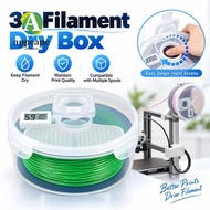 APPEAPE  Printing Filament Dry Box, Dustproof 1KG  Printing Filament Sealed Box, Wall-Mounted Anti-M