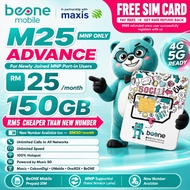 Simkad BeONE Mobile SIM Card | Prepaid Malaysia | Maxis 5G Coverage | BeONE Mobile Prepaid SIM